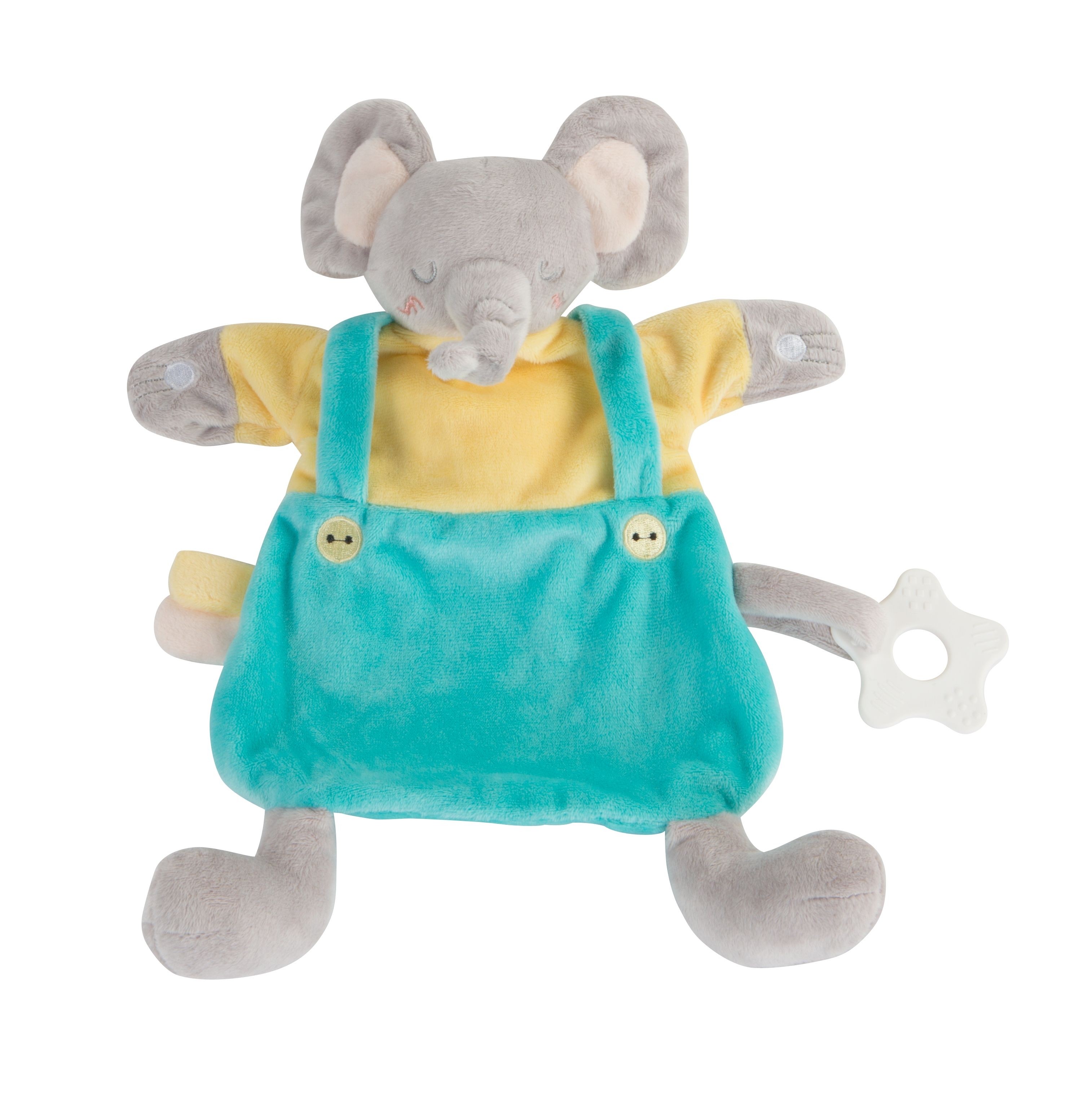 elephant teether blankie