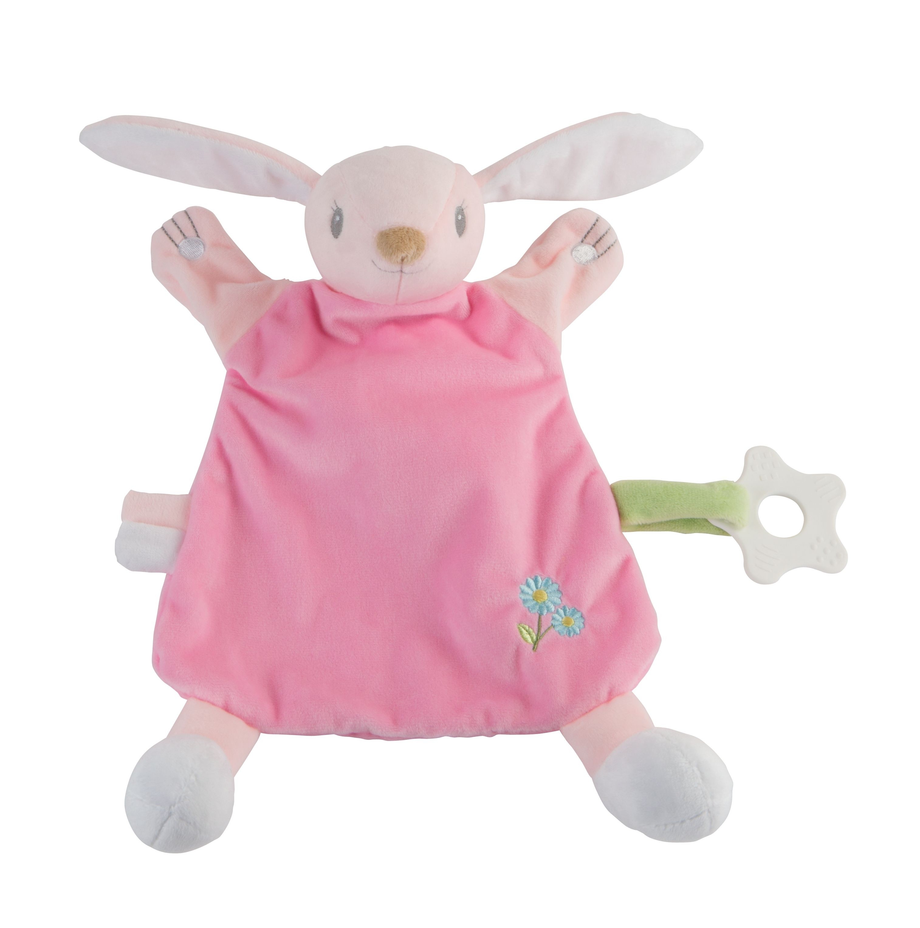bunny teether blankie