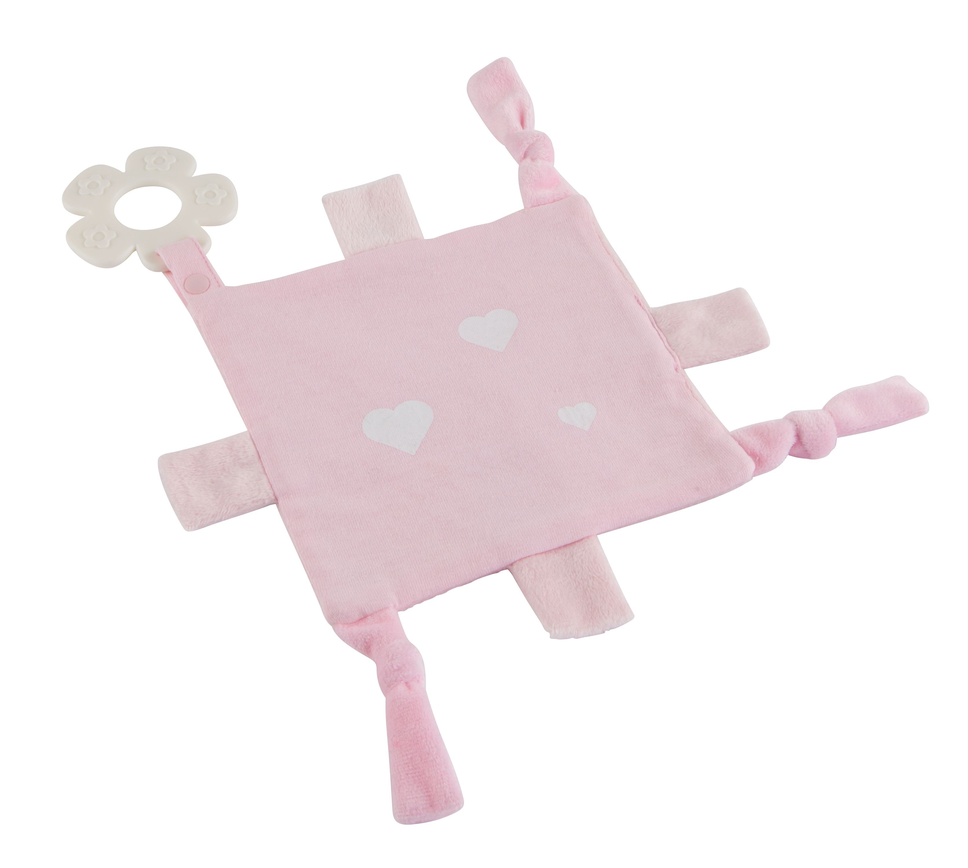 Pink Heart Crinkle Blankie