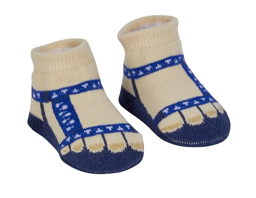 Blue Sandals Socks 