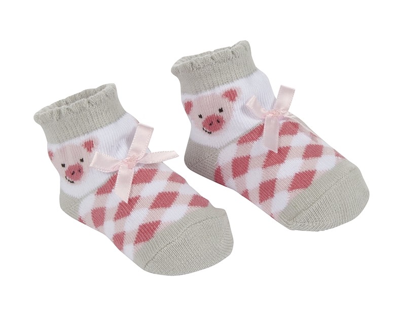 Prissy the Pig Socks 