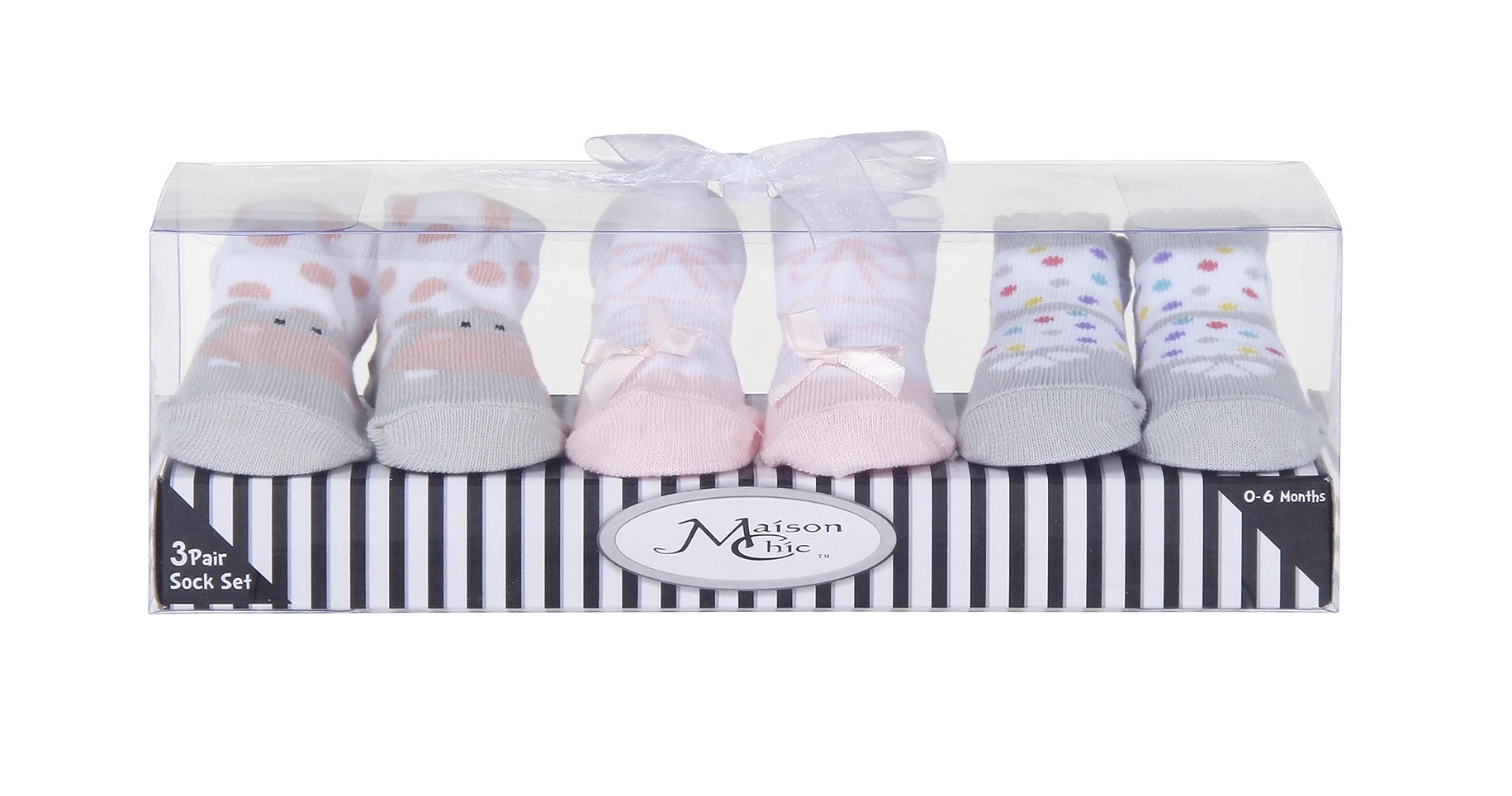 hippo socks gift set
