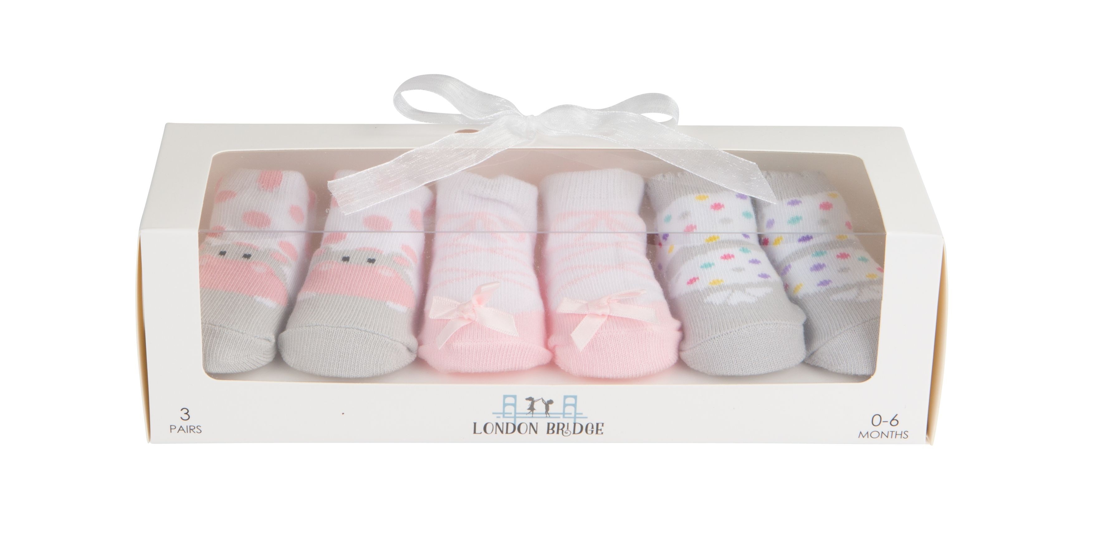 Hannah the Hippo Socks Gift Set