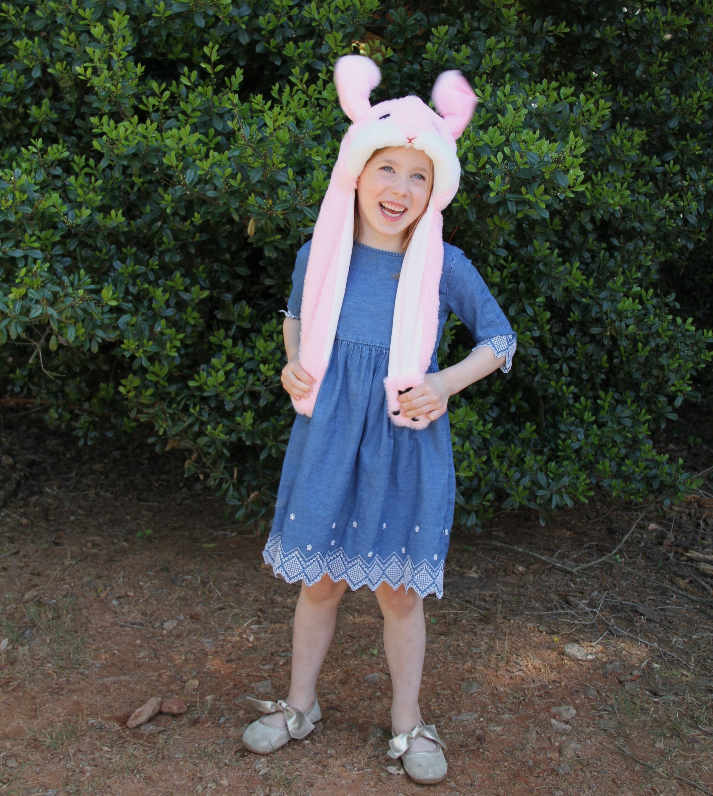 Bunny Hat with Moving Ears