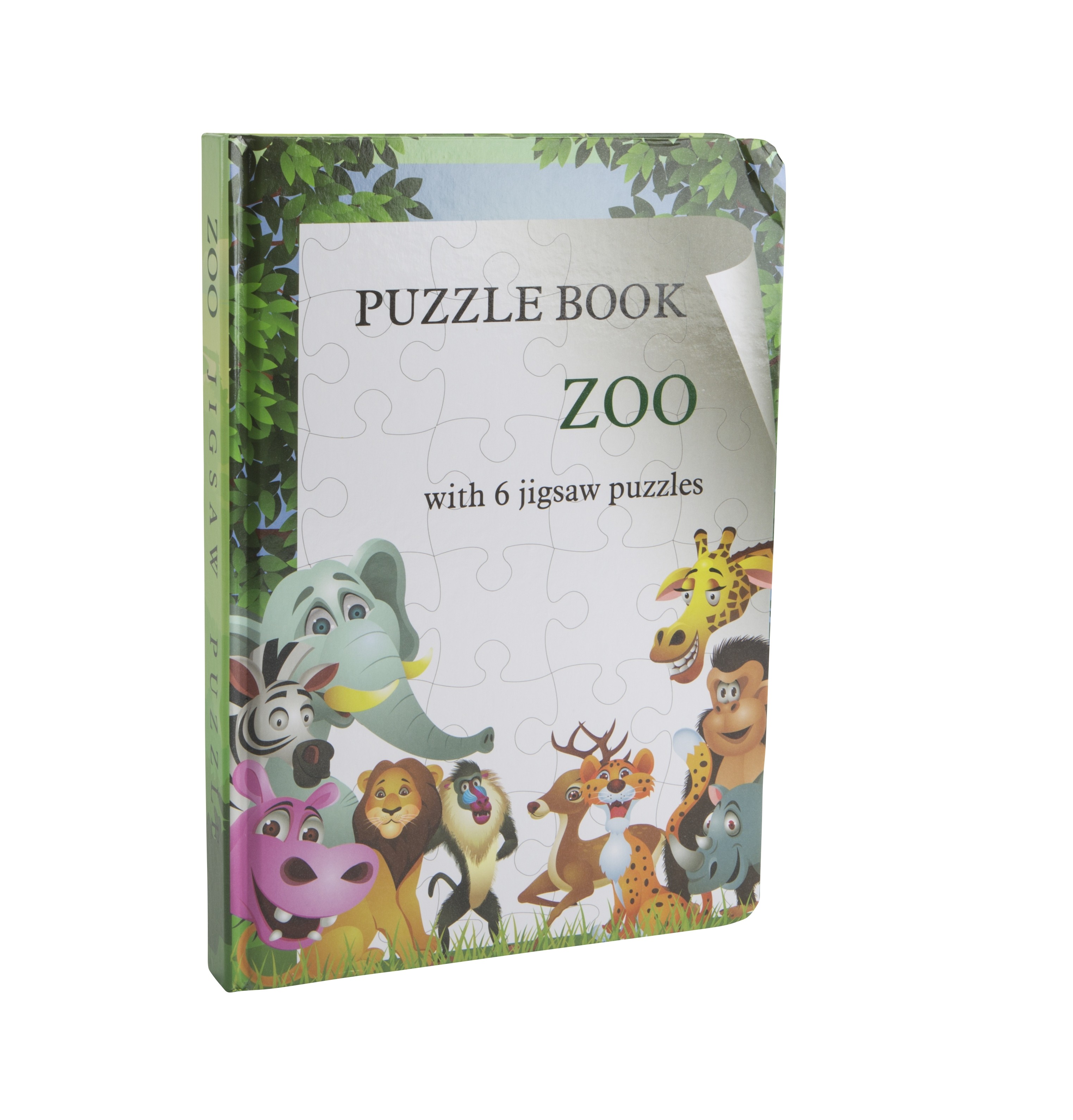 Puzzle Board Book - Zoo Animals