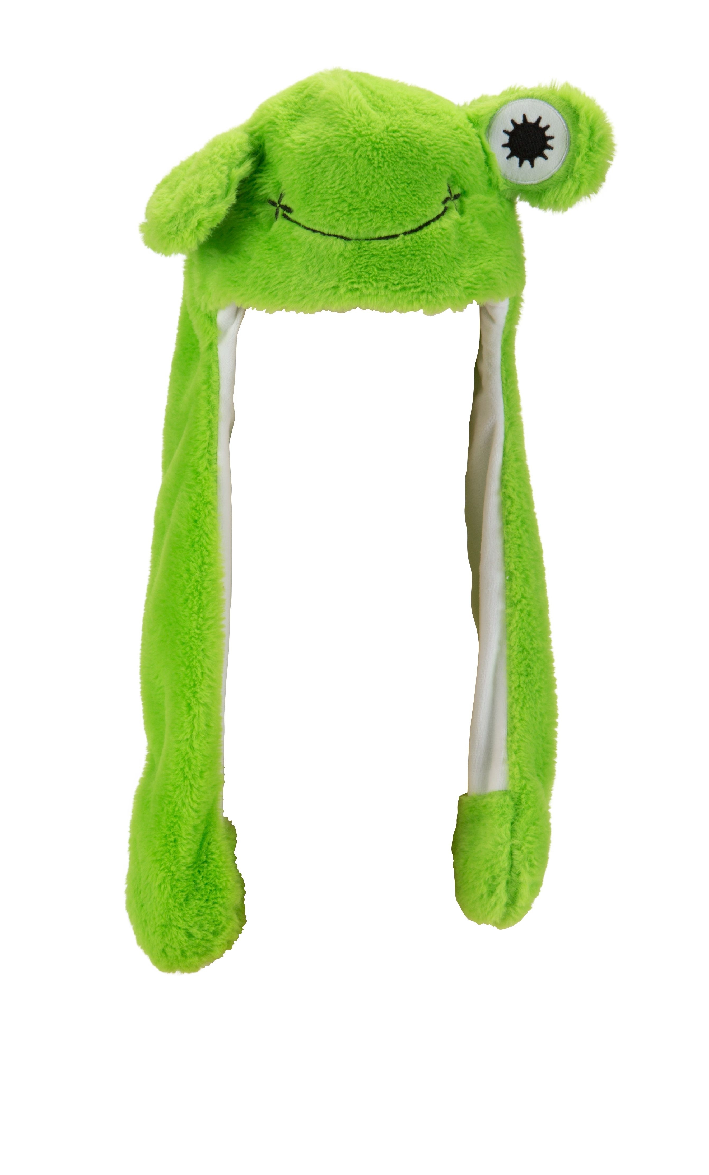 Frog Hat with Moving Eyes