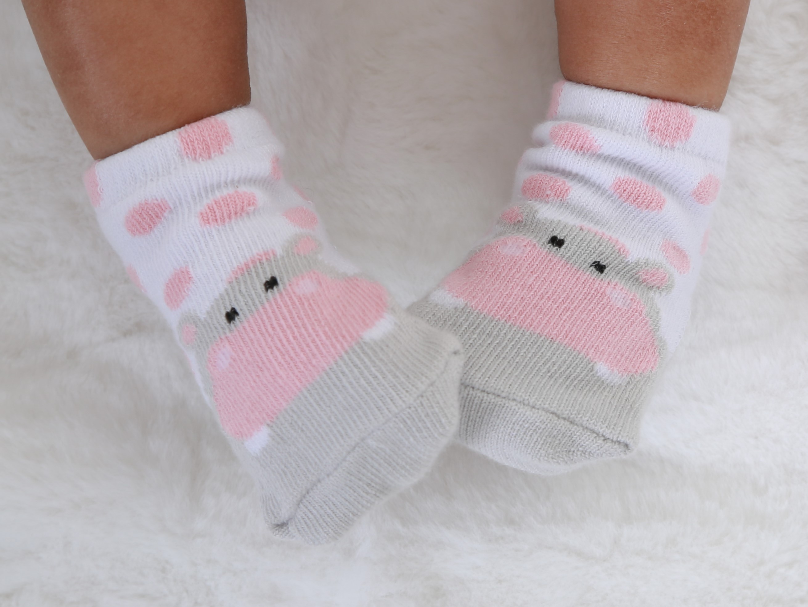 Hannah the Hippo Socks