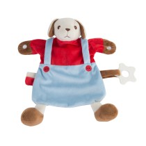puppy teether blankie