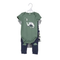 Dinosaur 4-piece Outfit in Size Bundle