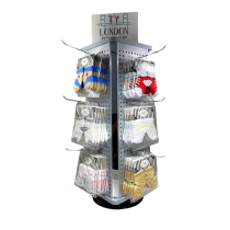 Sock Prepack with 4-Panel Display