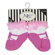 Pink Mary Jane Socks