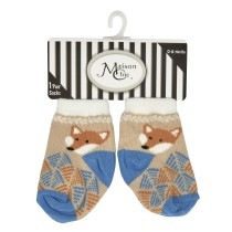 tribal fox socks packaging