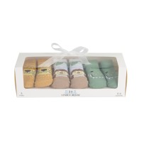 Safari Animals Socks Gift Set