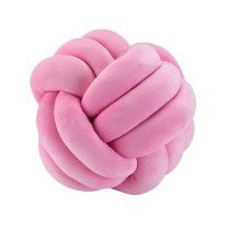 Dreamhouse Pink Knot Ball Pillow
