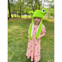 Frog Hat with Moving Eyes