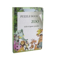 Puzzle Board Book - Zoo Animals