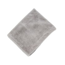 gray fur blanket