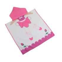 Ballerina Hooded Poncho Towel