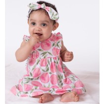 Pink Peaches Sundress 3-Piece Set in Size Run