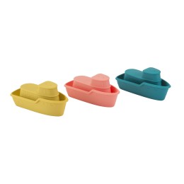 Silicone Boat Bath Toys Assortment