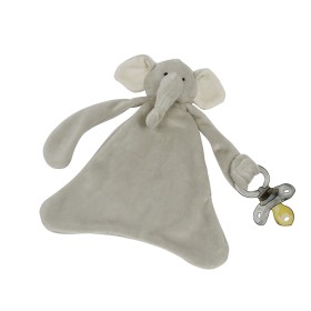 Emerson the Elephant Pacifier Blankie