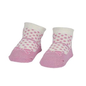 Pink Mary Jane with Polka-Dots Socks 
