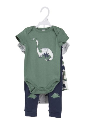 Dinosaur 4-piece Outfit in Size Bundle