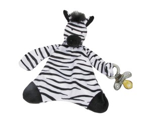 zebra paci blankie