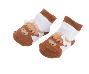 Hazel the Highland Cow Socks
