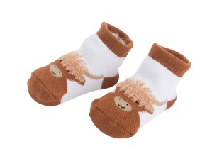 highland cow socks