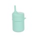 Light Blue Silicone Cup